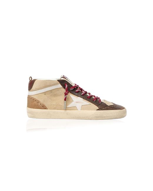 Golden Goose Deluxe Brand Multicolor Mid Star Suede Sneakers