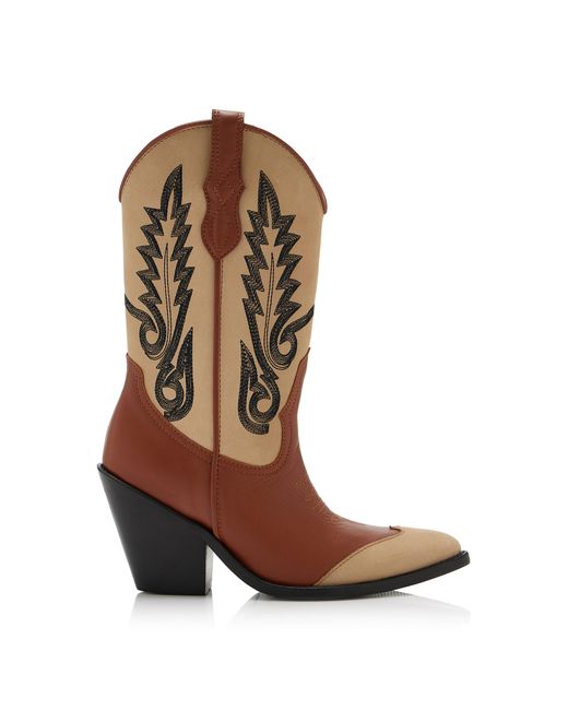 Johanna Ortiz Brown Alma Latina Leather Boots