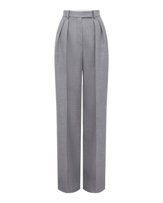 Alex Perry Gray Tailored Suiting Trousers