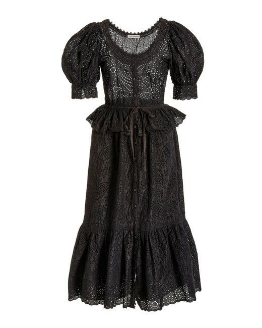 Ulla Johnson Elodie Cotton Midi Dress 