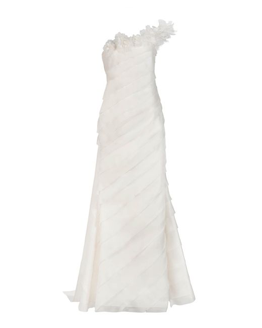 Alexandra Pijut White Patti Gown