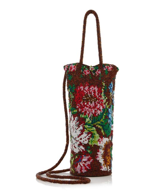 Cordera Red Handmade Beaded Bag