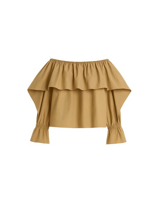 Franchise Metallic Sadie Cotton Top