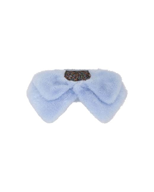 Rabanne Blue Detachable Collar