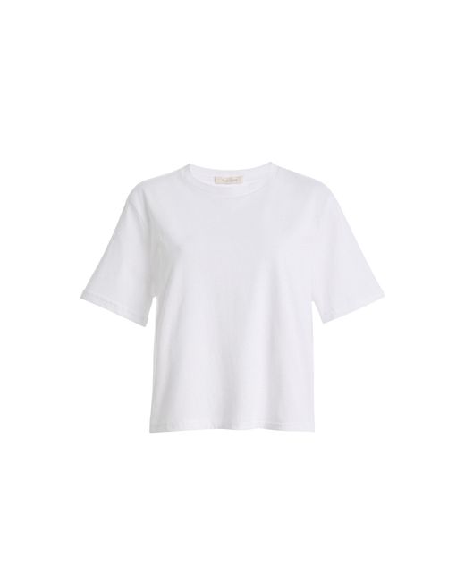 FAVORITE DAUGHTER White The Organic Favorite Cotton Tee