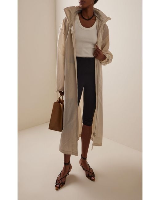 Wardrobe NYC Natural Translucent Raincoat