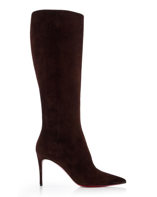 Christian Louboutin Brown Kate Botta 85mm Suede Boots