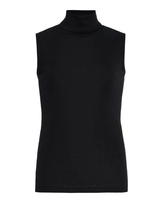 Flore Flore Black Dinah Cotton Tank Top
