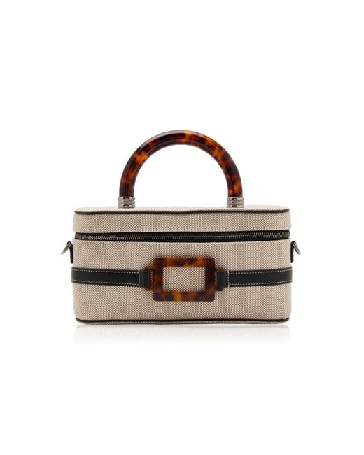 Roger Vivier Natural Belle Vivier Mini Vanity Case