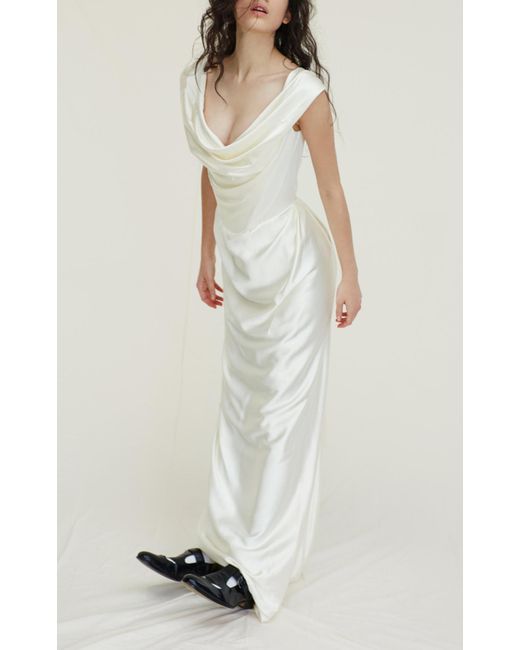 Vivienne Westwood White Long Cocotte Dress