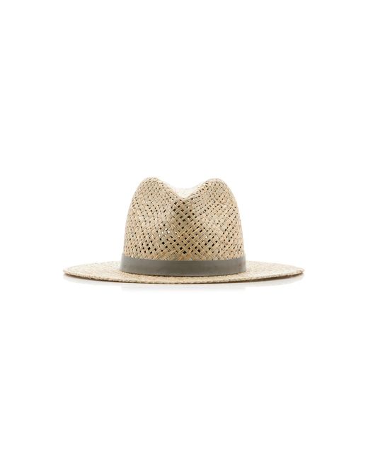 Janessa Leone Natural Otis Straw Hat