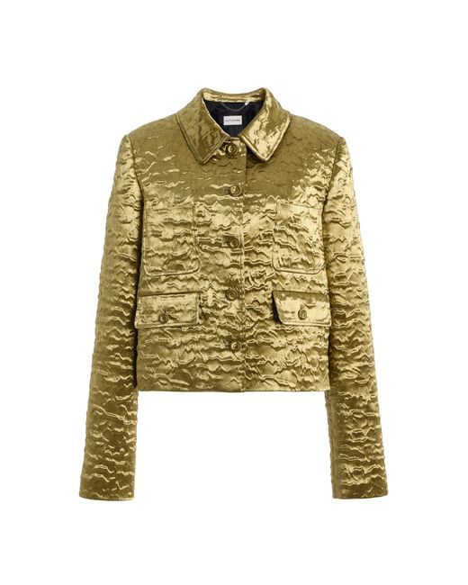 Altuzarra Yellow Astley Satin Jacket