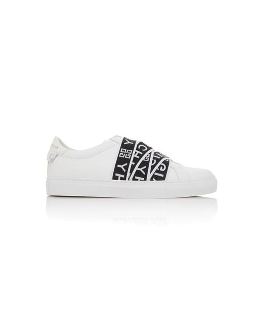 Givenchy 4g Webbing Sneakers Black White