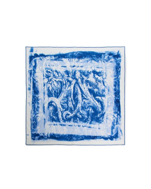 Otzio Blue Bosco Cotton Voile Pareo