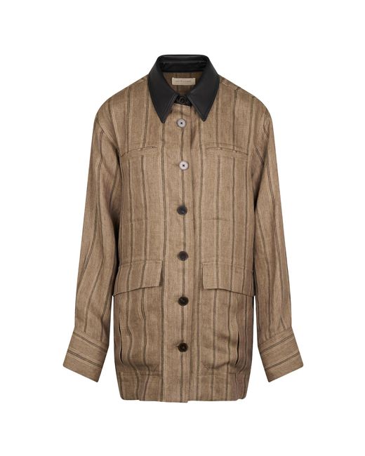 Heirlome Brown Barn Linen Jacket