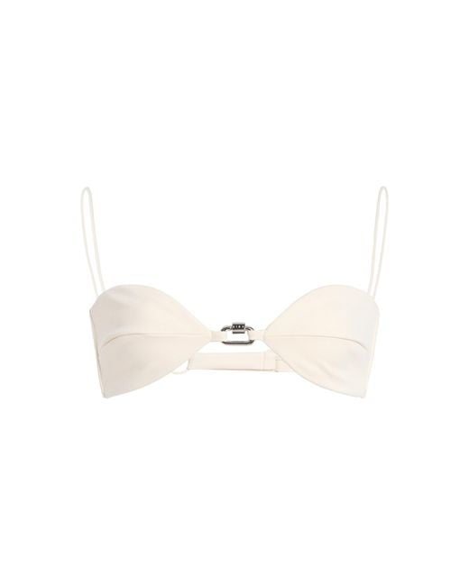 Ziah White Bravissimo Hardware Bikini Top