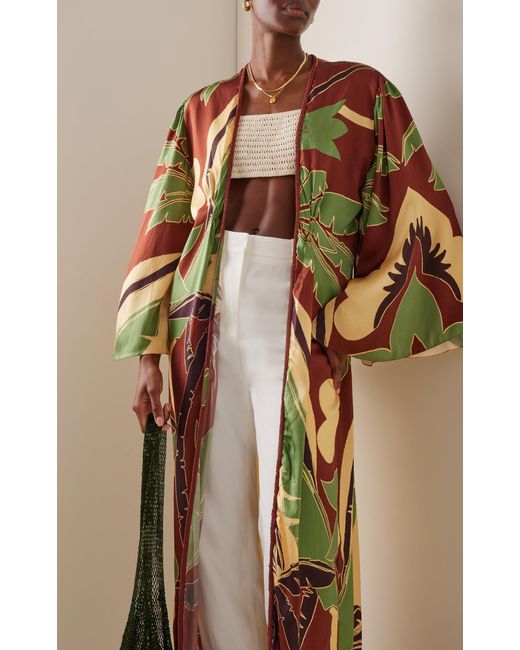 Johanna Ortiz Exclusive Evening Rituals Silk Kimono | Lyst