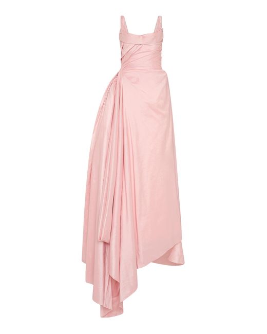 Rachel Gilbert Pink Delania Gown