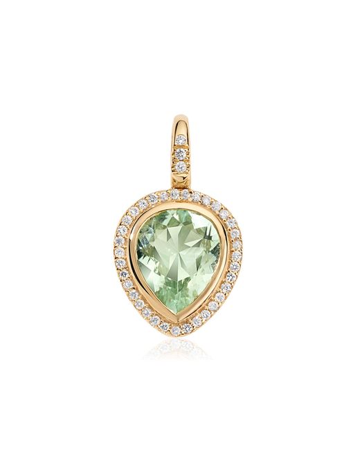 Eden Presley Metallic Gem Drop Pendant