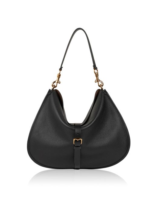 Etro Black Extra Large Medium Pony Crossbody Bag