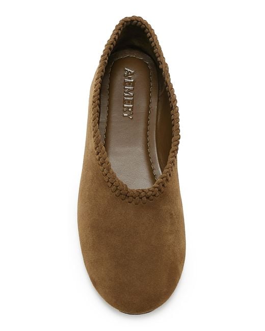A.Emery Green Park Suede Ballet Flats