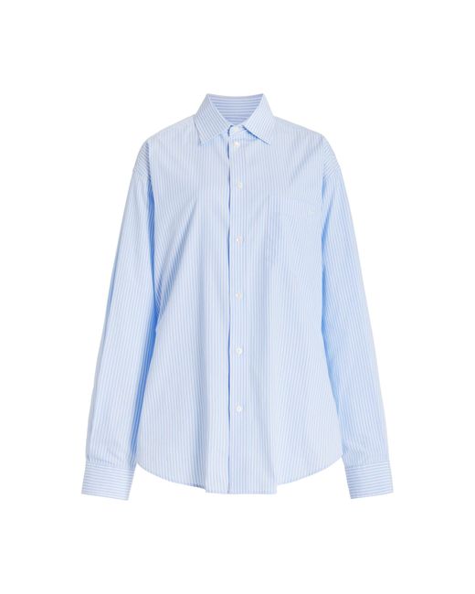 DARKPARK Blue Anne Tailored Cotton Shirt