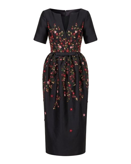 Alexandra Pijut Black Frances Dress