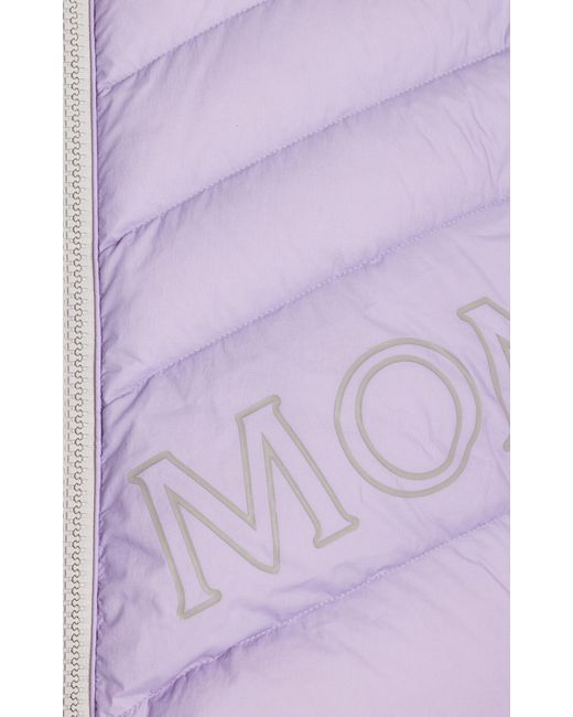 Moncler Purple Vonnes Nylon Jacket