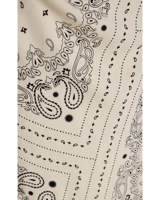 Third Form Natural Zephyr Paisley Midi Dress