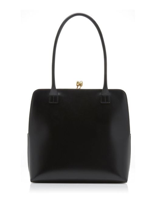 ゆっちょ　JIL SANDER goji frame mini bag Jil Sander Mini Goji Frame Leather Top Handle Bag in Black | Lyst