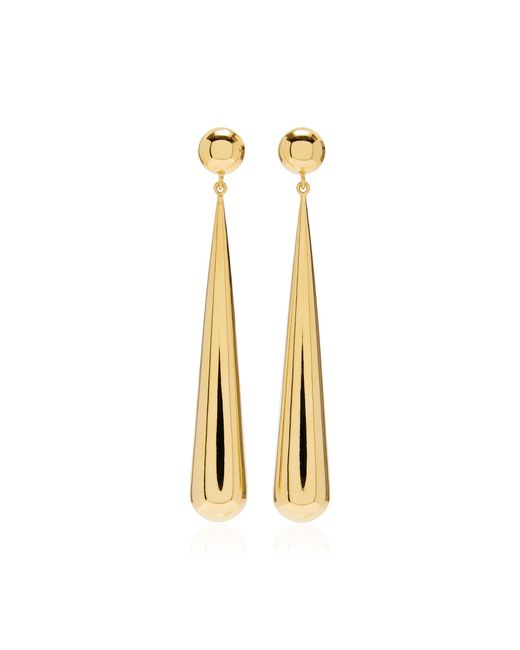 LIE STUDIO Metallic The Louise 18k Gold Plated Earrings