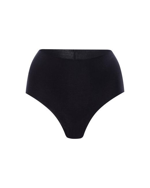 ÉTERNE Black High-Waisted Modal-Lycra Brief