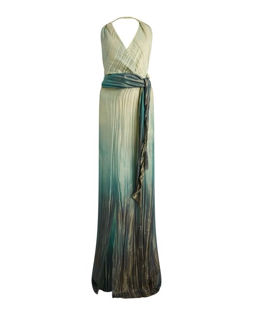 Ralph Lauren Green Jennie Ombre Gown