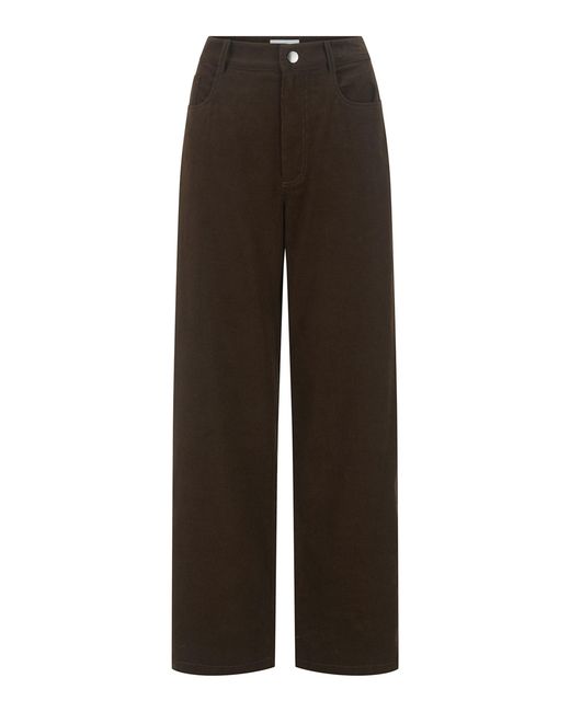 Harris Tapper Brown Dean Cotton Cord Trousers