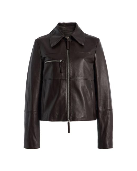 Proenza Schouler Black Annabel Leather Jacket