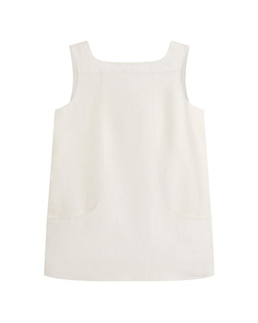 Posse White Remi Linen Tunic