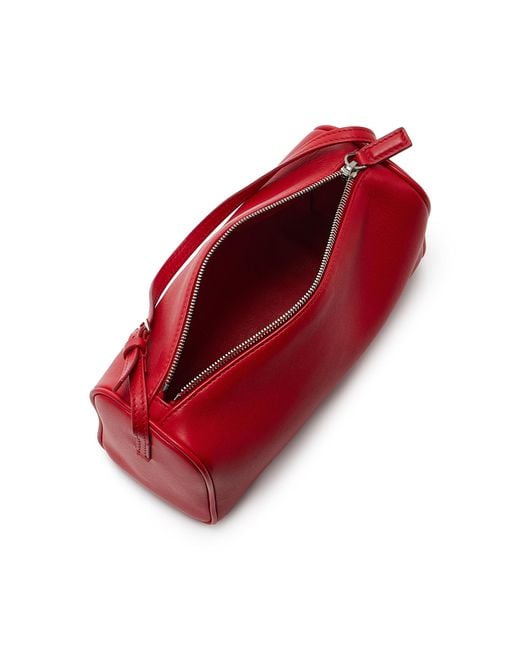 The Row Red 90s Leather Bag