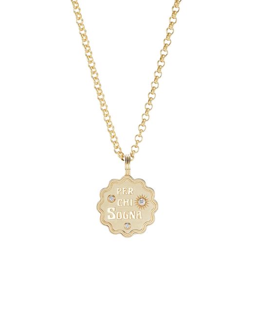 Marlo Laz Metallic Per Chi Sogna Small Necklace