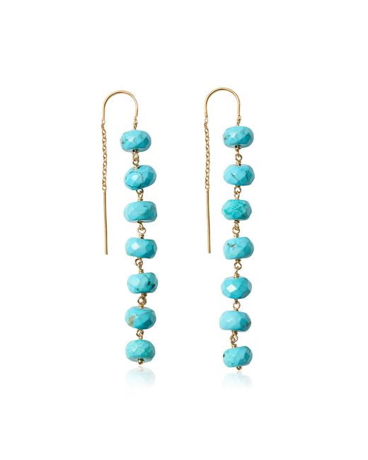 Chan Luu Blue Ladder Earrings