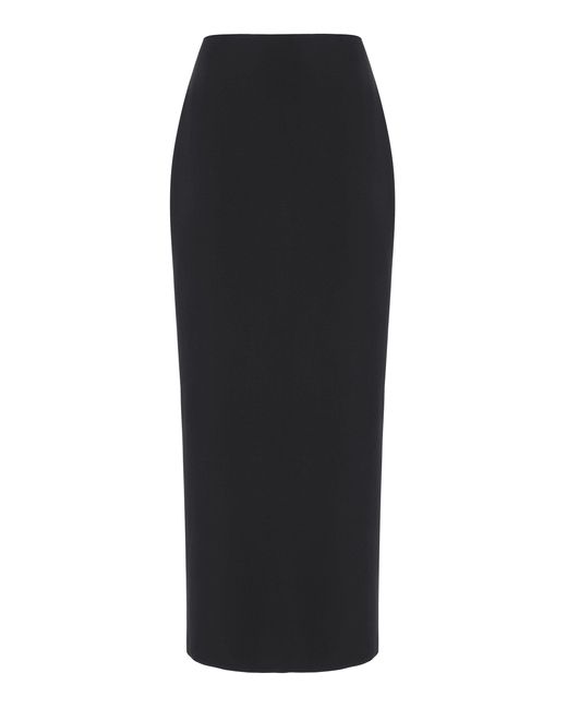 The Row Bartelle Wool-mohair Maxi Skirt in Black | Lyst