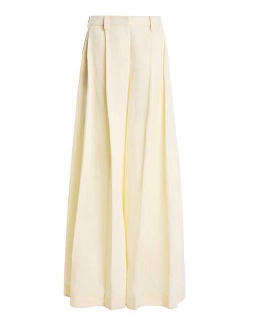 Twp White Crosby St High-Rise Wide-Leg Pants