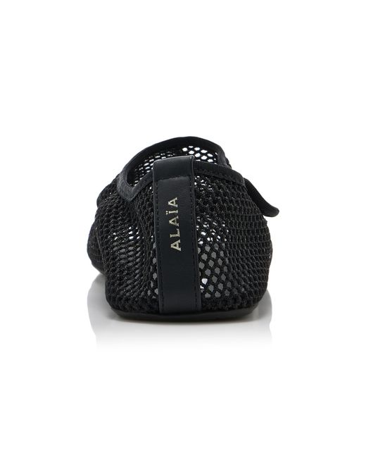 Alaïa Black Ballet Flat