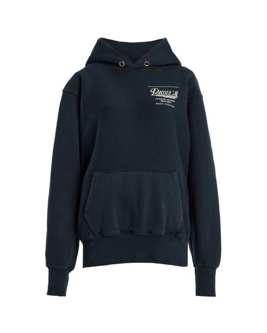 Les Tien Blue X Raoul's Exclusive Cotton Hoodie