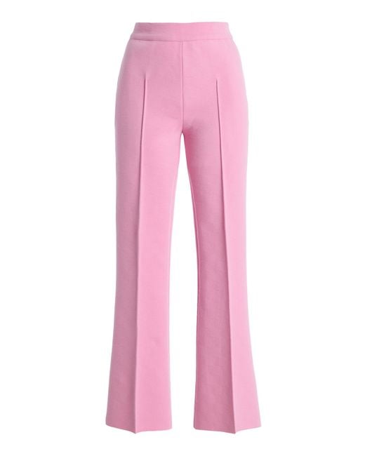 High Sport Pink Exclusive Wool Kick Pants