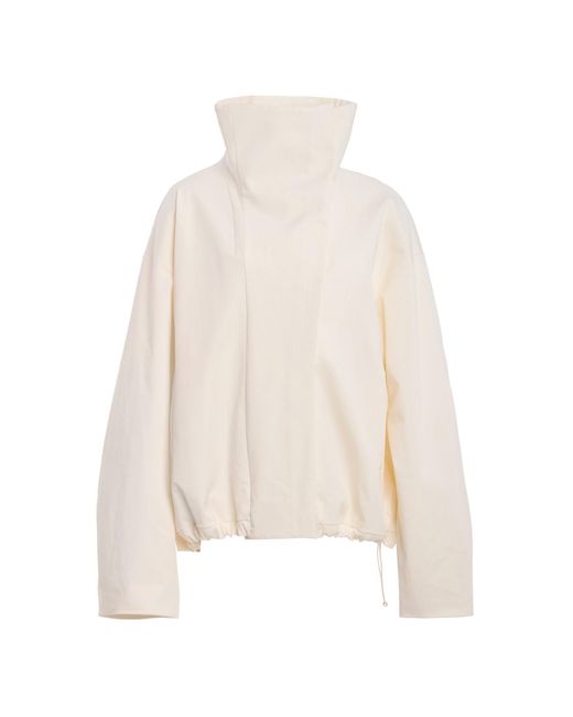 Ashlyn White Dana Cotton Jacket