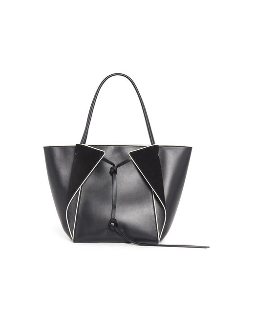 Gabriela Hearst Black Marija Bag With Piping