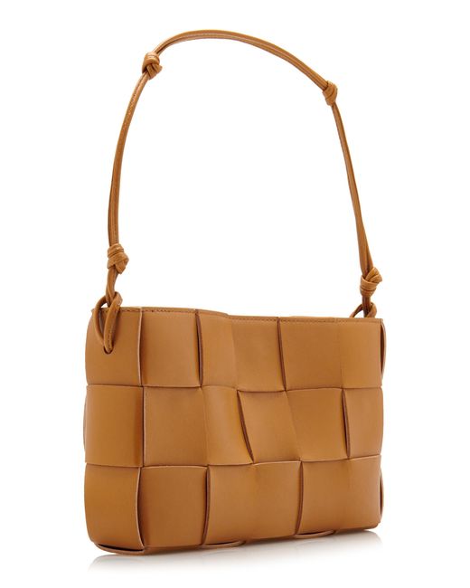 Bottega Veneta Brown Pochette Leather Bag