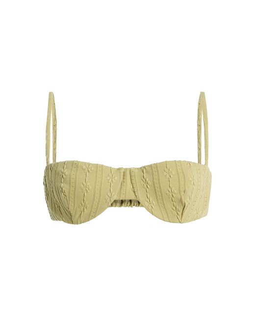 Juillet Yellow Ingrid Bikini Top