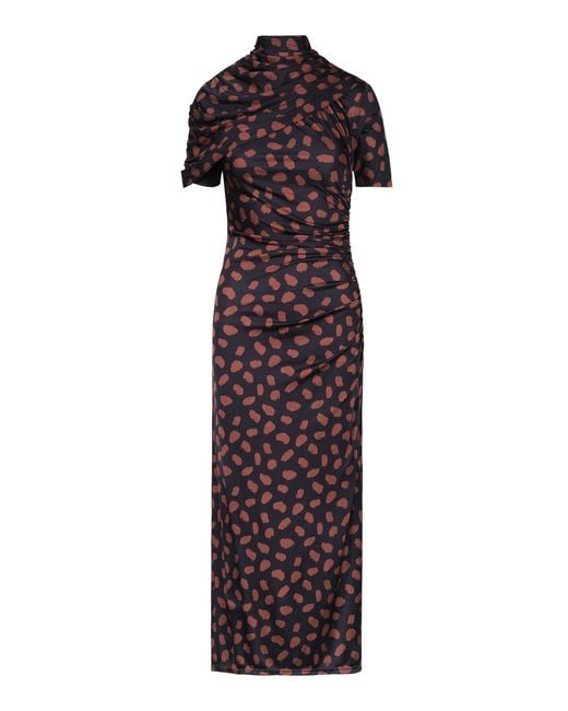 Johanna Ortiz Purple Serene Safari Ankle Dress