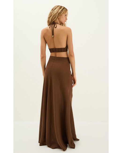 ViX Brown Ibiza Halter Top
